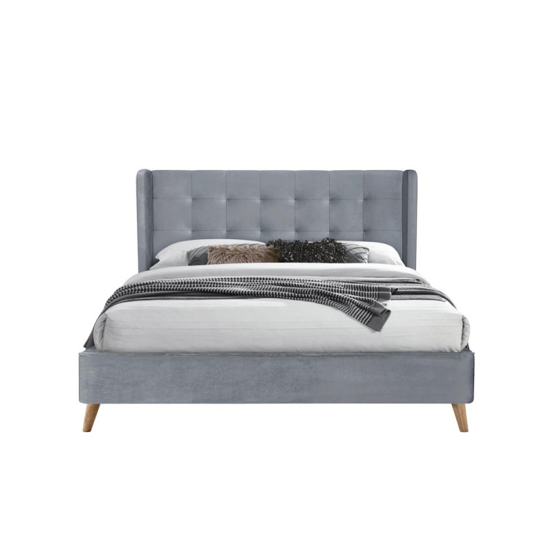 Bed 160x200 ESTELLA grey