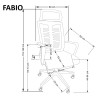 Офисное кресло FABIO