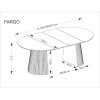 Стол FARGO натуральный