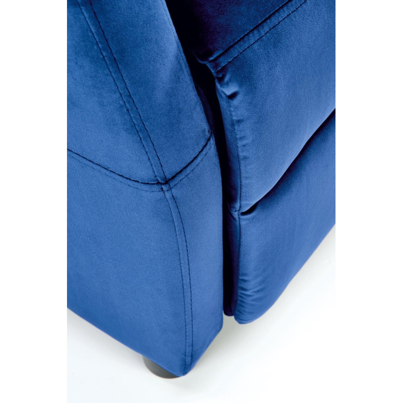 Armchair FELIPE 2 dark blue