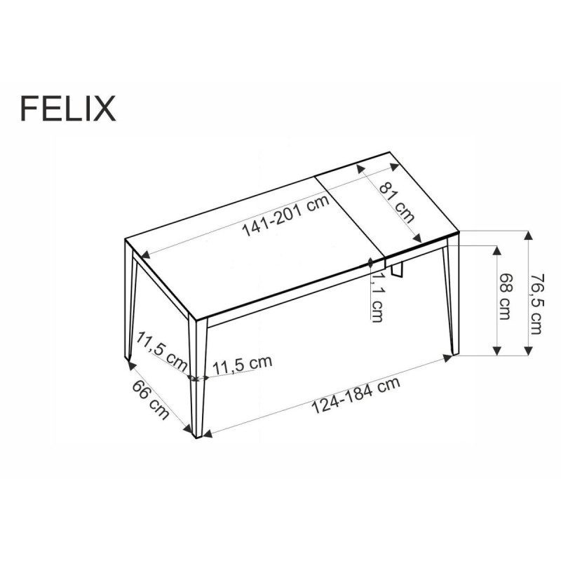 Laud FELIX valge