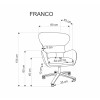 Armchair FRANCO beige
