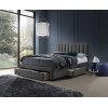 Bed 140x200 GRACE grey