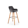 Bar Stool H93 color: dark grey