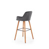 Bar Stool H93 color: dark grey