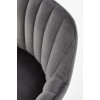 Bar Stool H93 color: dark grey
