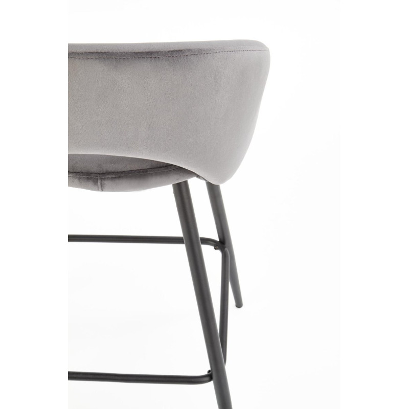 Bar Stool H96 color: grey