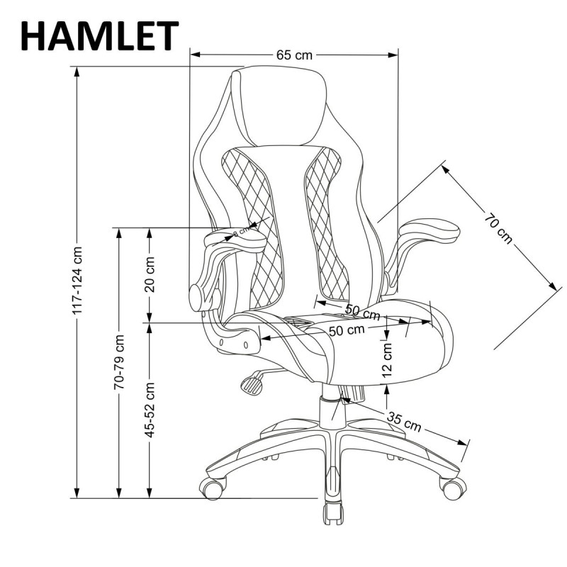 Офисное кресло HAMLET