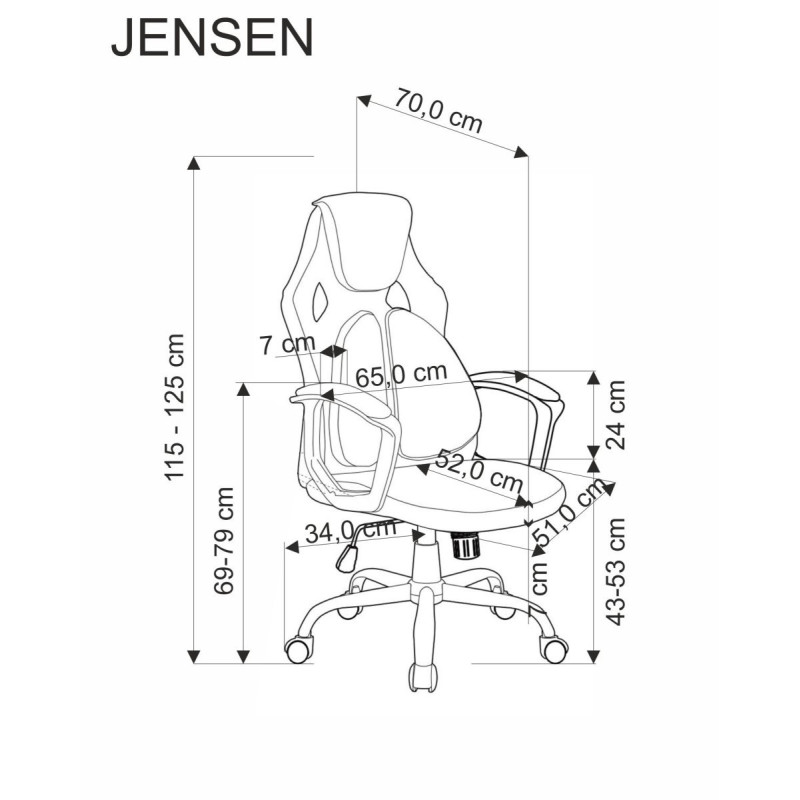 Офисное кресло JENSEN