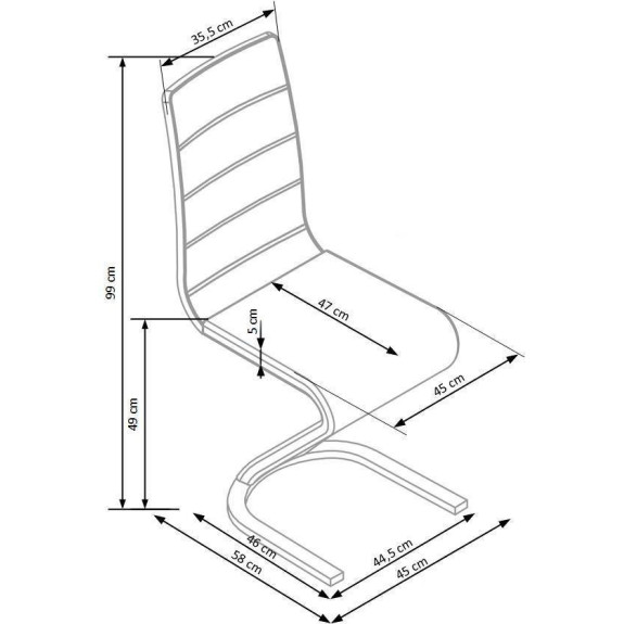 Chair K194 black