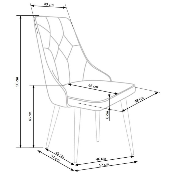 Chair K365 grey