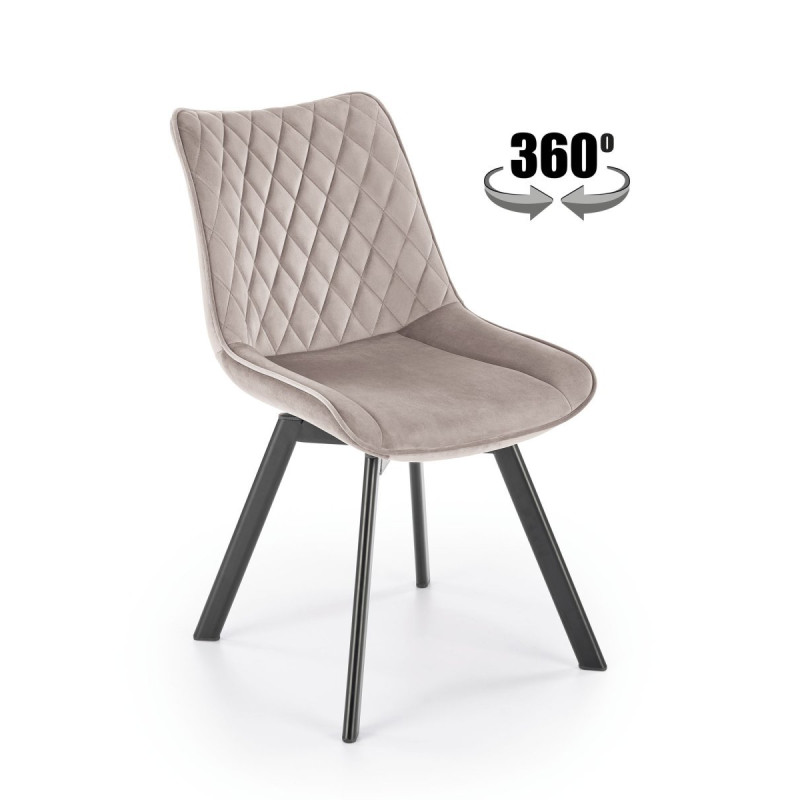 Chair K520 beige / black
