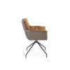Chair K523 brown / dark brown