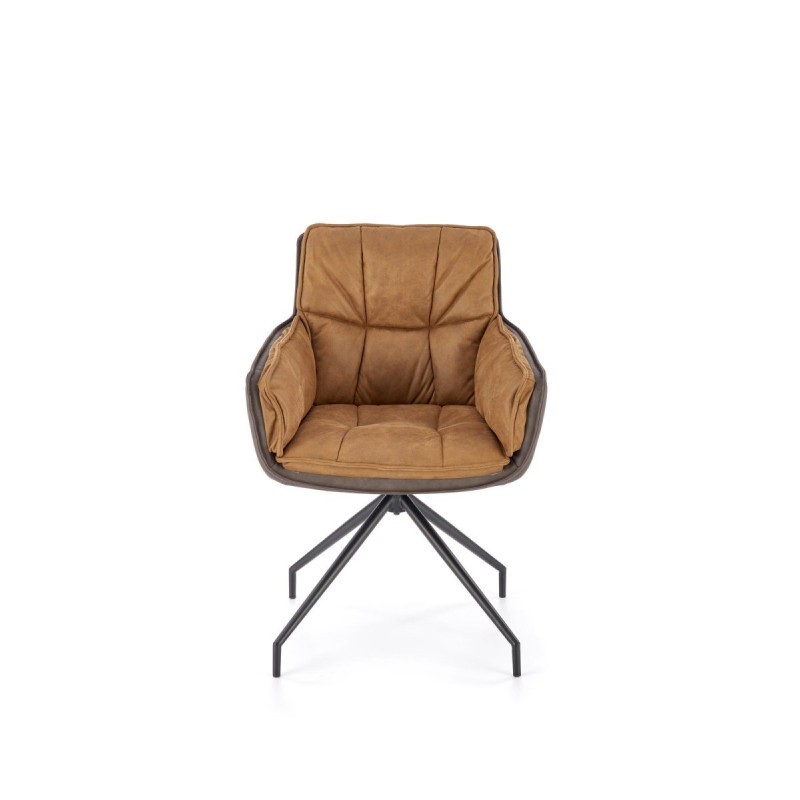 Chair K523 brown / dark brown