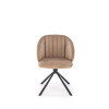 Chair K533 black / cappucino