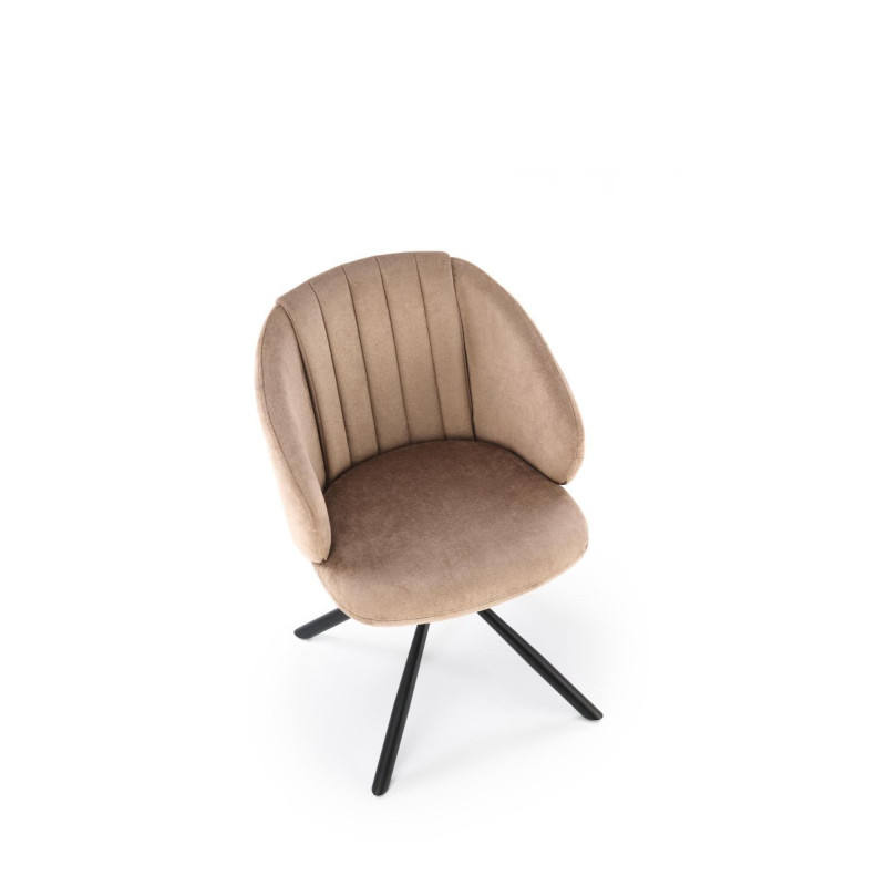 Chair K533 black / cappucino