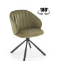Chair K533 black / olive