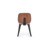 Chair K563 walnut / grey / black