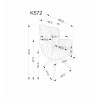 Chair K572 grey
