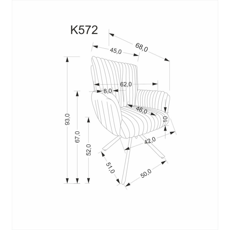 Chair K572 grey