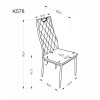 Chair K578 grey / black