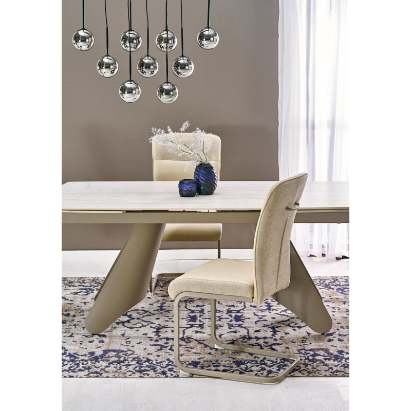 Chair K584 beige / grey / cashmere
