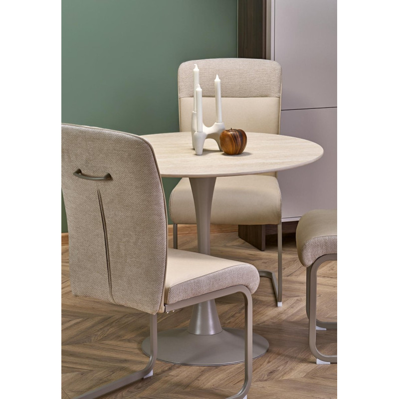 Chair K584 beige / grey / cashmere