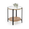 Coffee table KAMALA natural / black