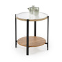 Coffee table KAMALA natural / black