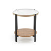 Coffee table KAMALA natural / black