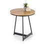 Coffee table KARIDA S natural oak / black