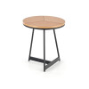 Coffee table KARIDA S natural oak / black