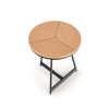 Coffee table KARIDA S natural oak / black