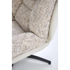 Tugitool with footstool KRONOS beež