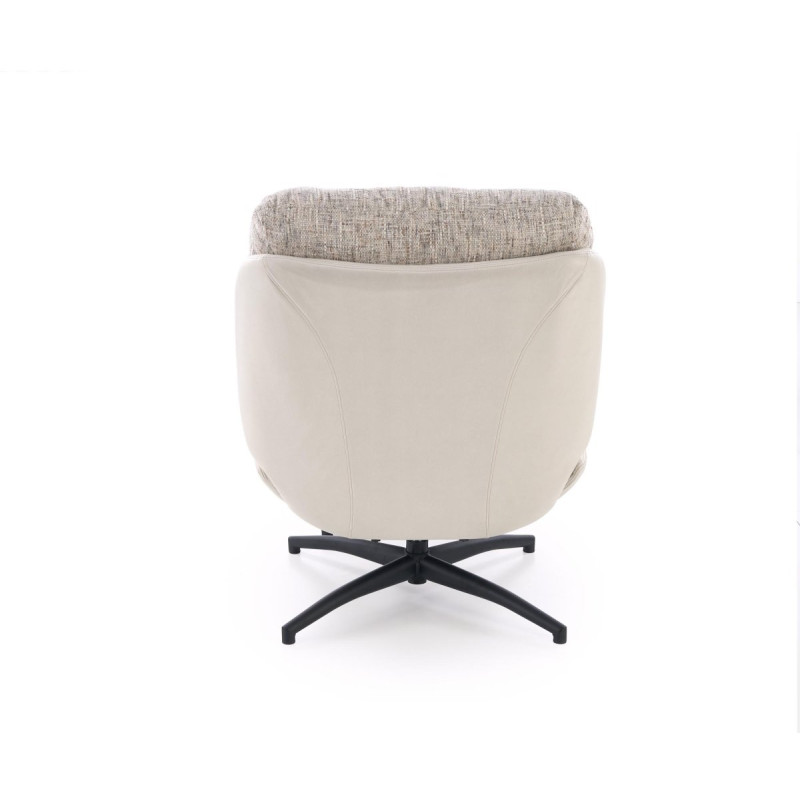 Tugitool with footstool KRONOS beež