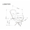 Кресло LOBSTER бежевый