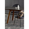 Table extension LOZANO black marble walnut