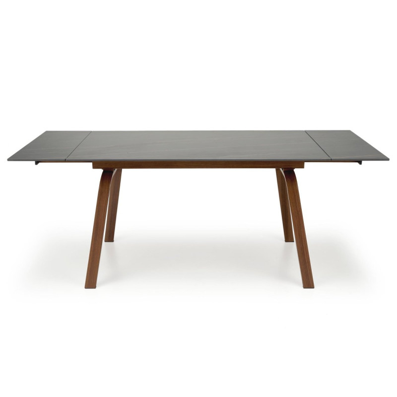 Table extension LOZANO black marble walnut