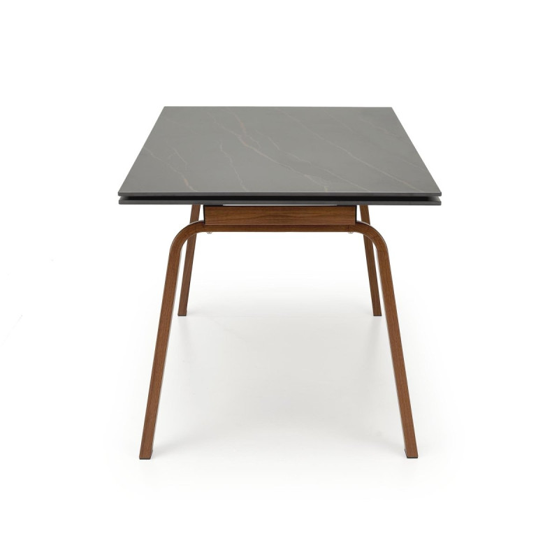Table extension LOZANO black marble walnut