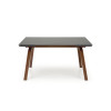 Table extension LOZANO black marble walnut