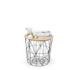 Coffee table MARIFFA color natural / black