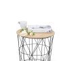 Coffee table MARIFFA color natural / black