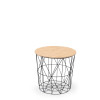 Coffee table MARIFFA color natural / black