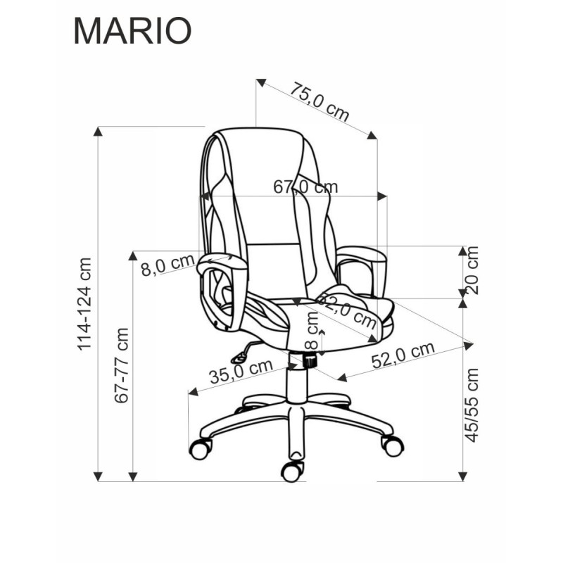 Kontoritool MARIO must