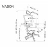 Офисный стул MASON черный