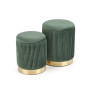 Pouff MONTY dark green