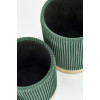 Pouff MONTY dark green