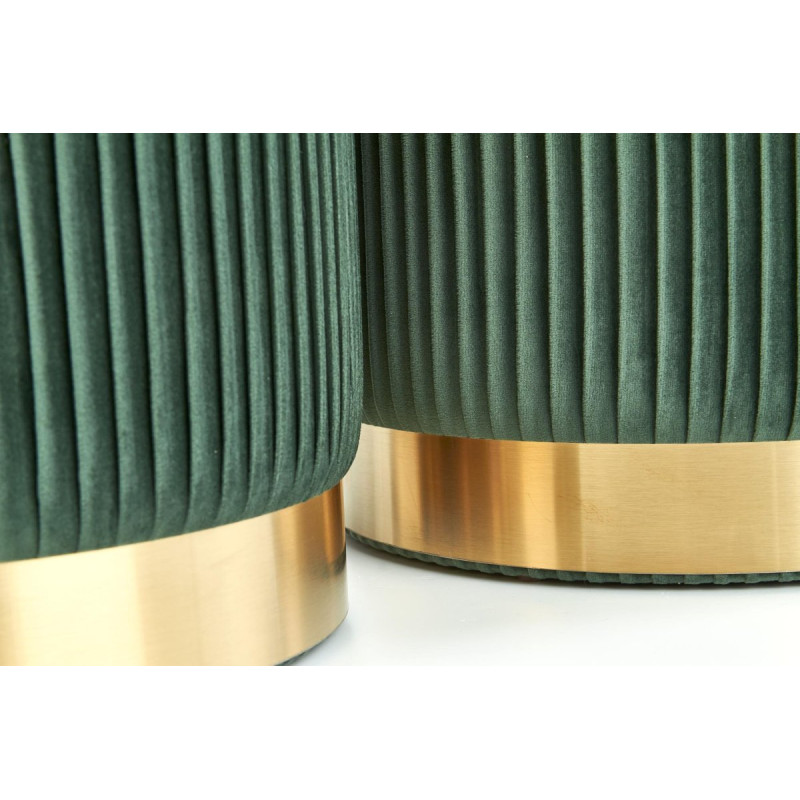 Pouff MONTY dark green