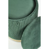 Pouff MONTY dark green