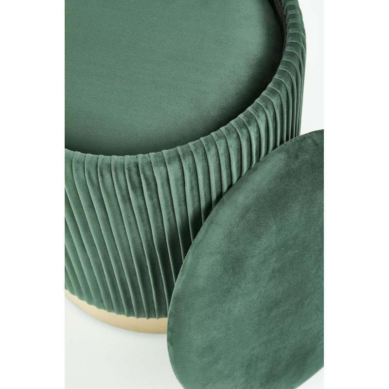 Pouff MONTY dark green